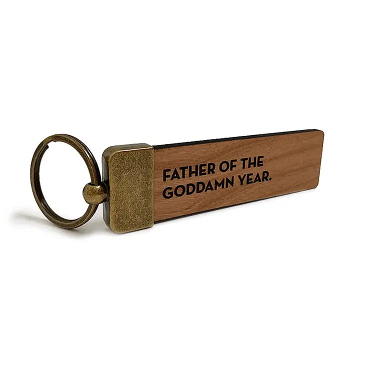 #1002: Father of the Year Key Tag