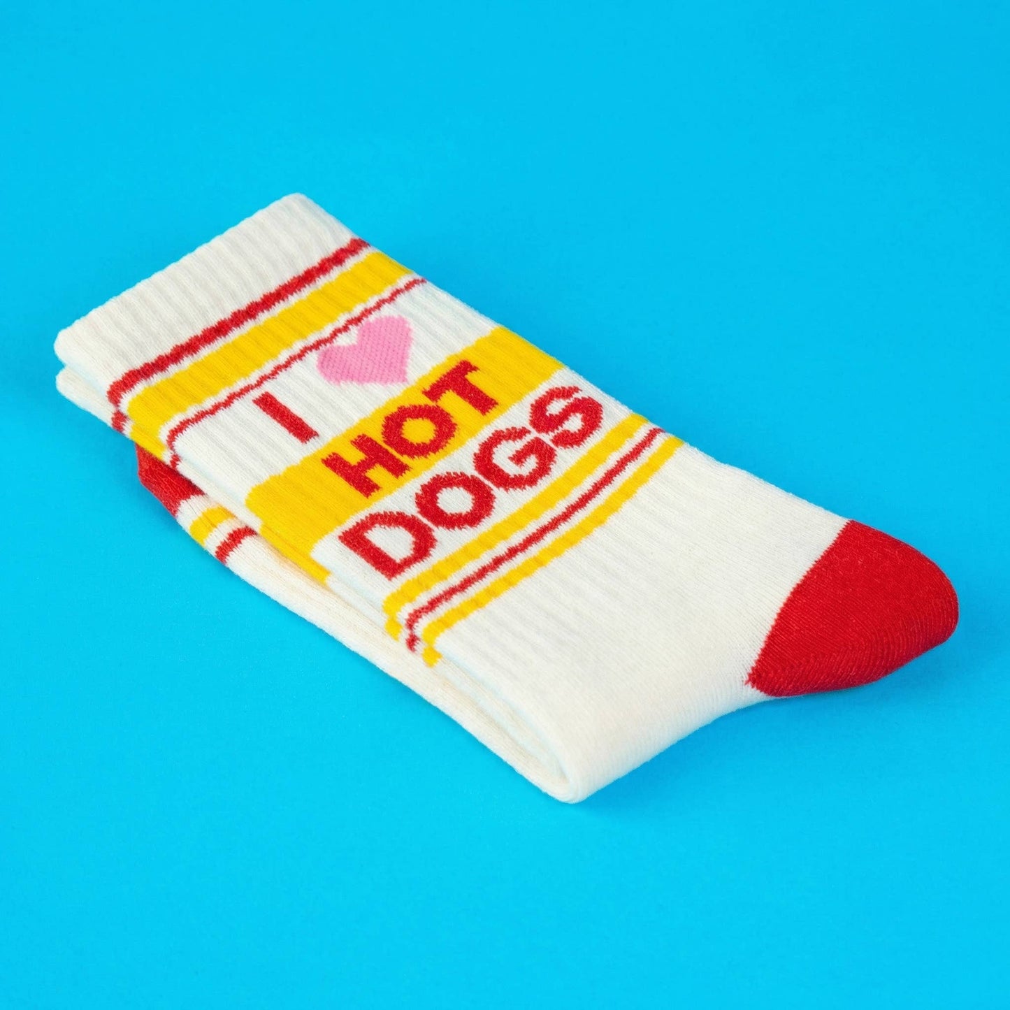 Hot Dogs Gym Crew Socks