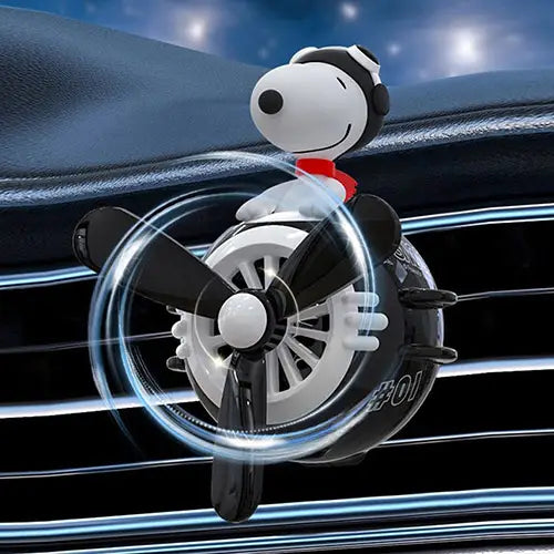 Peanuts Snoopy Car Diffuser Air Freshener Propeller Design
