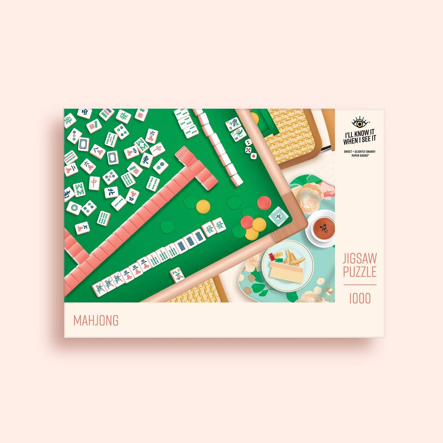 Mahjong 1000 piece jigsaw puzzle