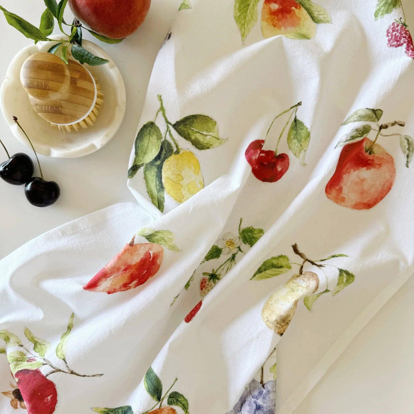 Fruit cotton flour sack tea towel