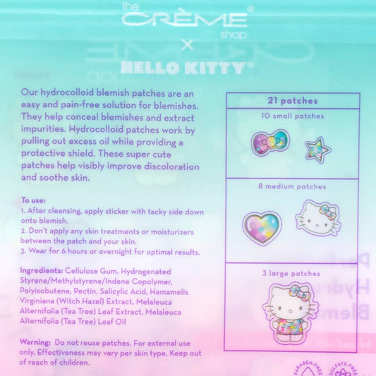 THE CREME SHOP X HELLO KITTY PERFECTING HYDROCOLLOID BLEMISH PATCHES