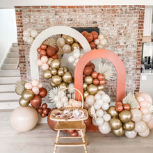 Load image into Gallery viewer, Premium Burnt Orange Balloon Arch Kit - Boho Balloon Garland
