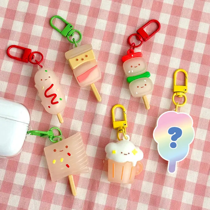 Grilled Under the Sun – Random Skewer Keyring