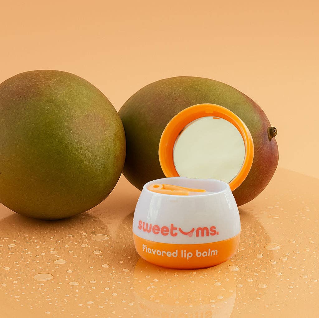 Sweetums Mango Flavored Lip Gloss with mirror and applicator