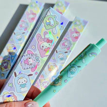 Load image into Gallery viewer, Sanrio Gold Clip &amp; Soft Grip Blind Ball point pen Box
