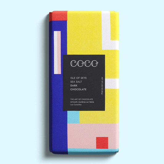Isle of Skye Sea Salt Dark Chocolate Bar