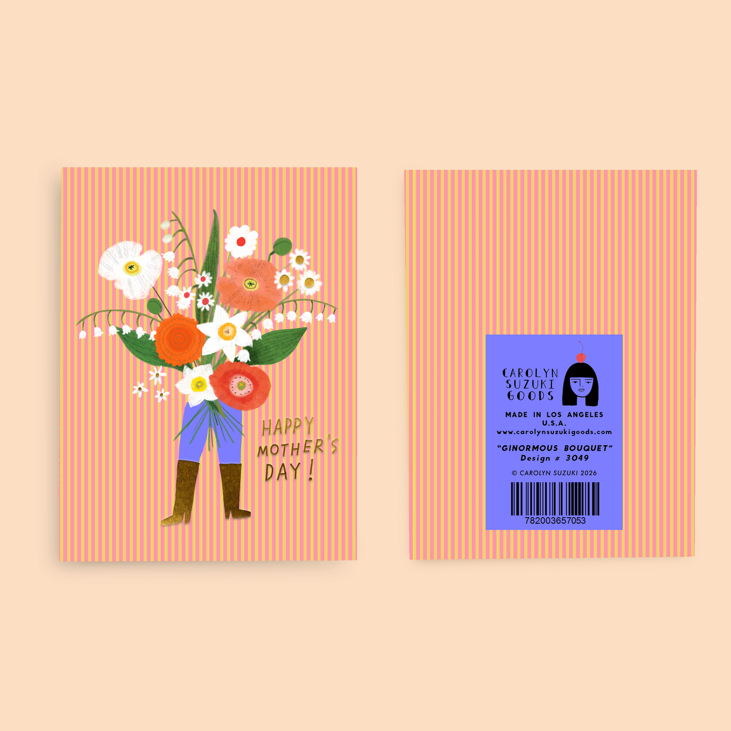 GINORMOUS BOUQUET- Mother's Day Card