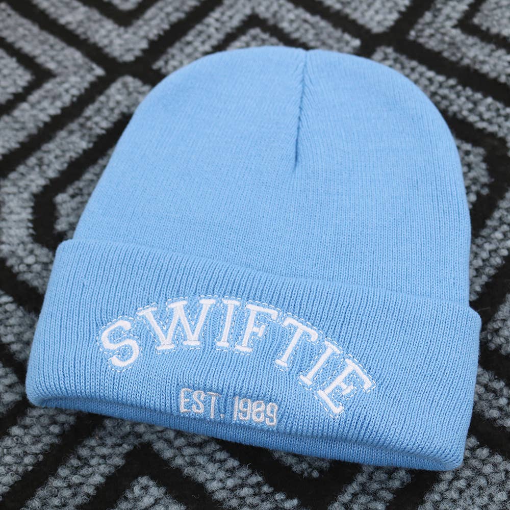 Swiftie Embroidered knitted beanie Taylor Swift knitted hat