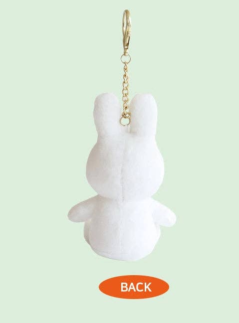 Miffy Keyring Plush Dolls Glow-in-the-Dark, Silver, Gold