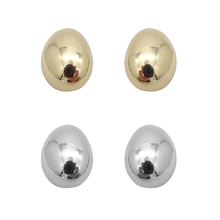 Load image into Gallery viewer, Chunky Oval Stud Earrings
