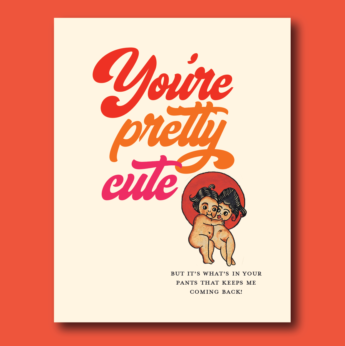 PRETTY CUTE! love card
