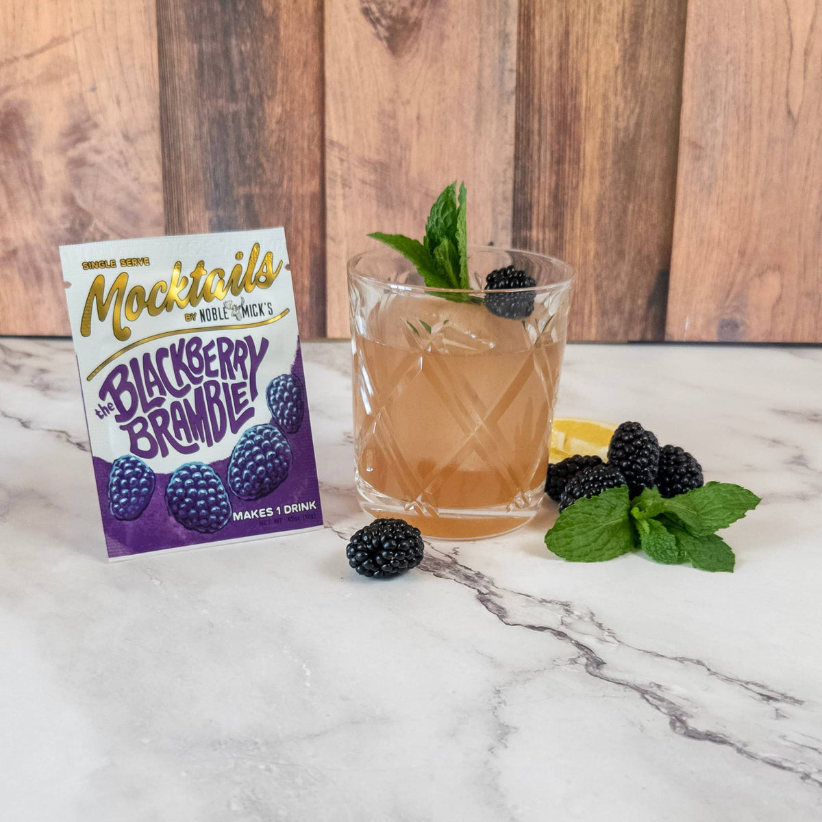 The Blackberry Bramble Single Serve Mocktail