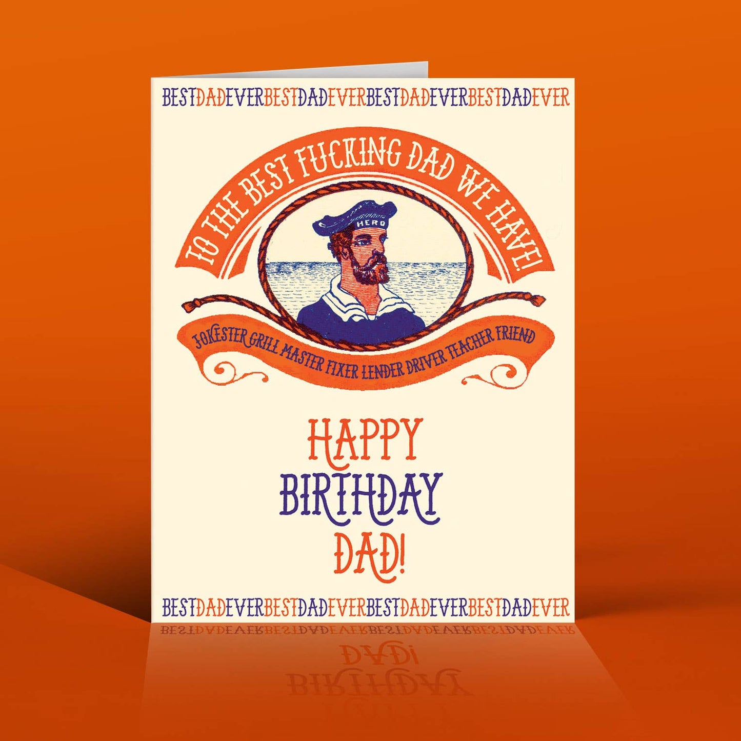 SAILOR DAD! birthday card