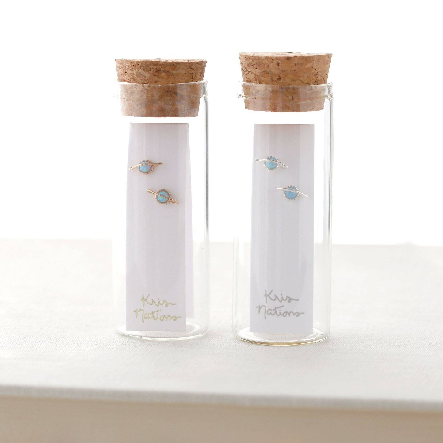 Saturn Stud Earrings