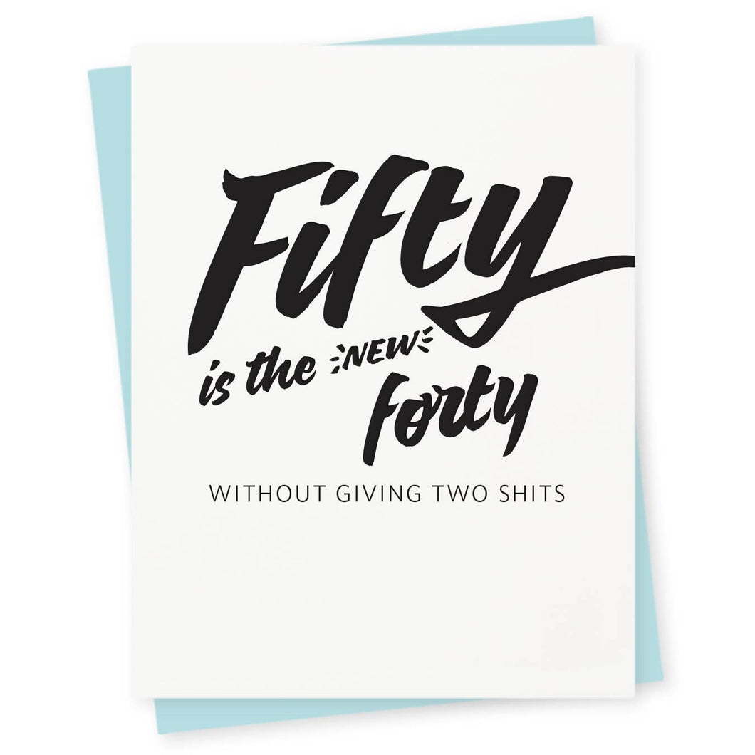 Fifty Birthday Card