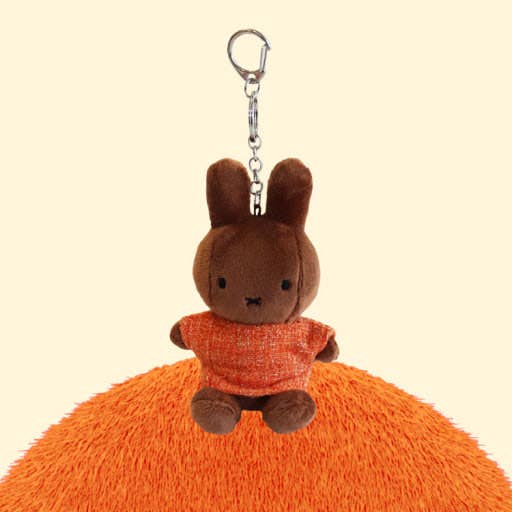 Classic Miffy Stylish tweed twist Shirts Plush Bag Charm