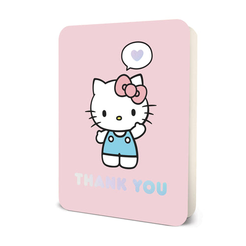 Hello Kitty Thank You Deluxe Greeting Card - Front & Company: Gift Store