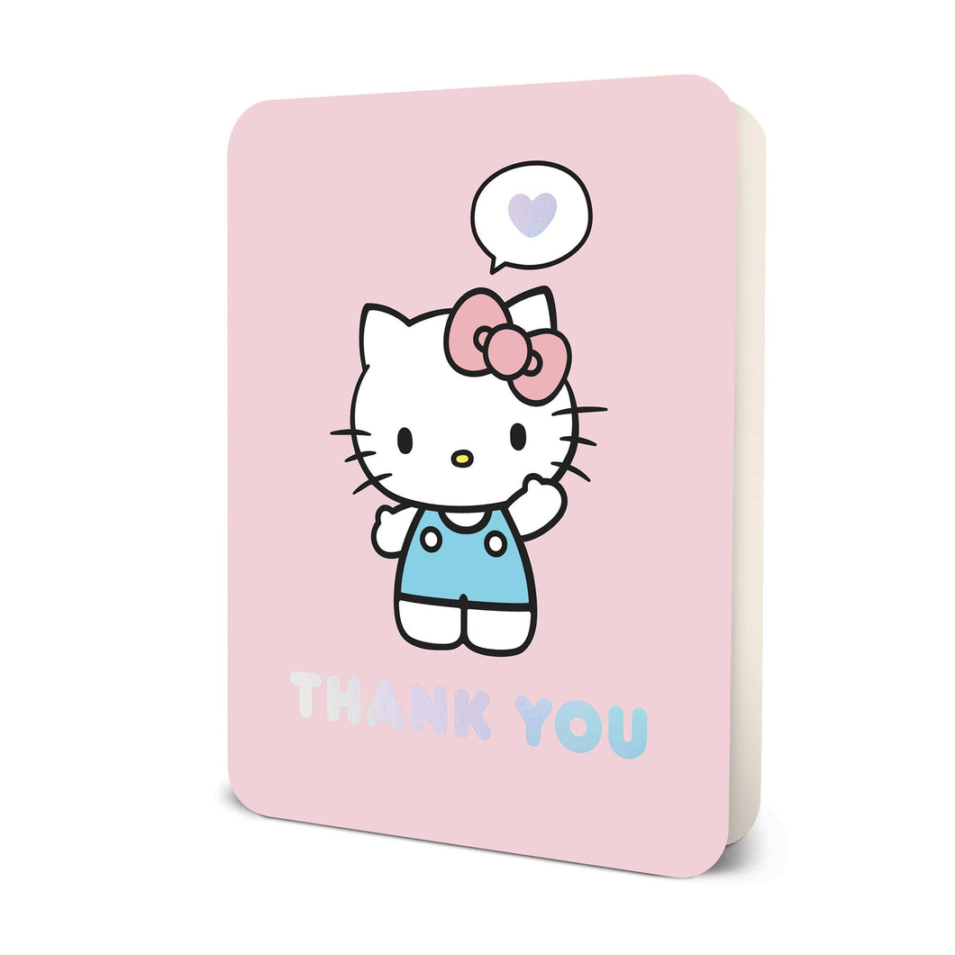 Hello Kitty Thank You Deluxe Greeting Card