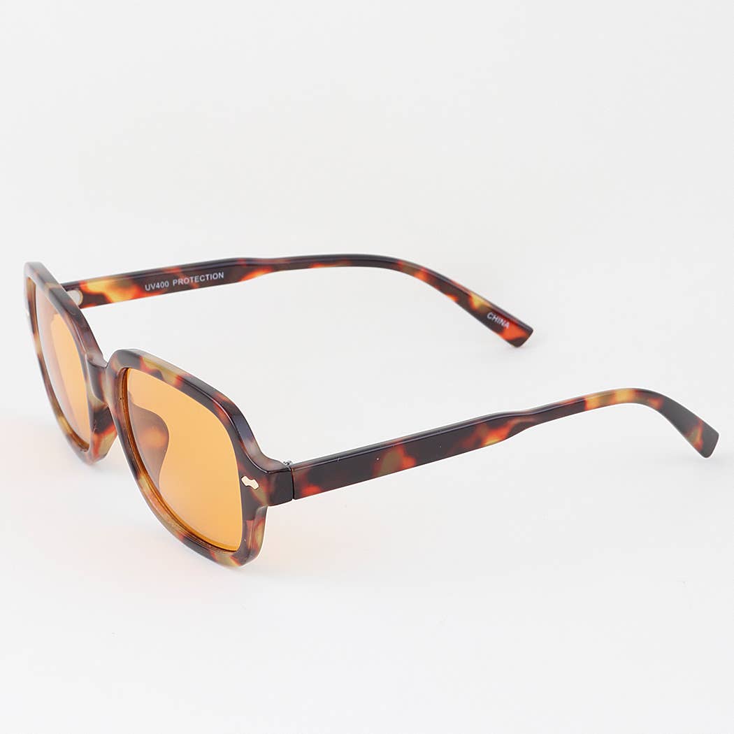 Bright Tinted Arrow Sunglasses