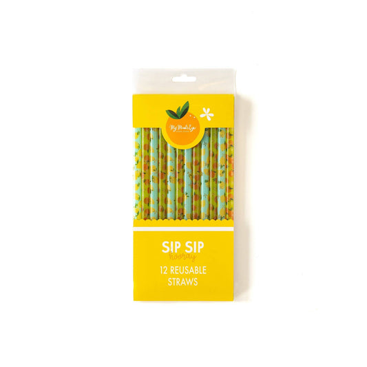 PLSS160 - Fruit Basket Reusable Straws