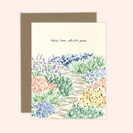 This Too Shall Pass Card | Sympathy Condolence Card