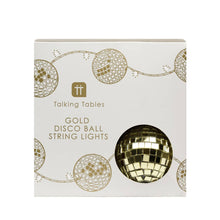 Load image into Gallery viewer, Gold Disco Ball String Lights | Table Decoration |
