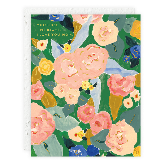 Rose Card - Mother's Day/ Mother's Birthday