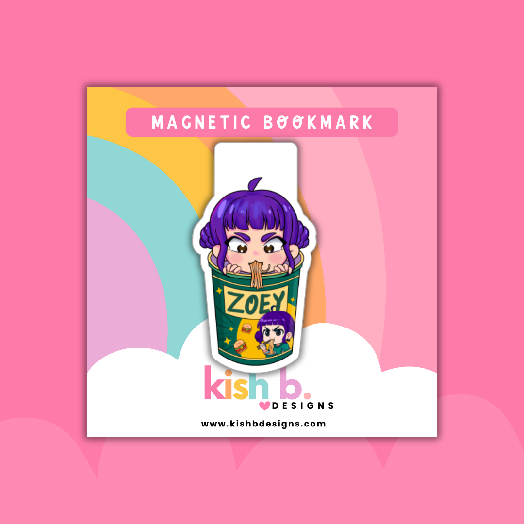 Demon Hunter's Ramen| Magnetic Bookmark(s)