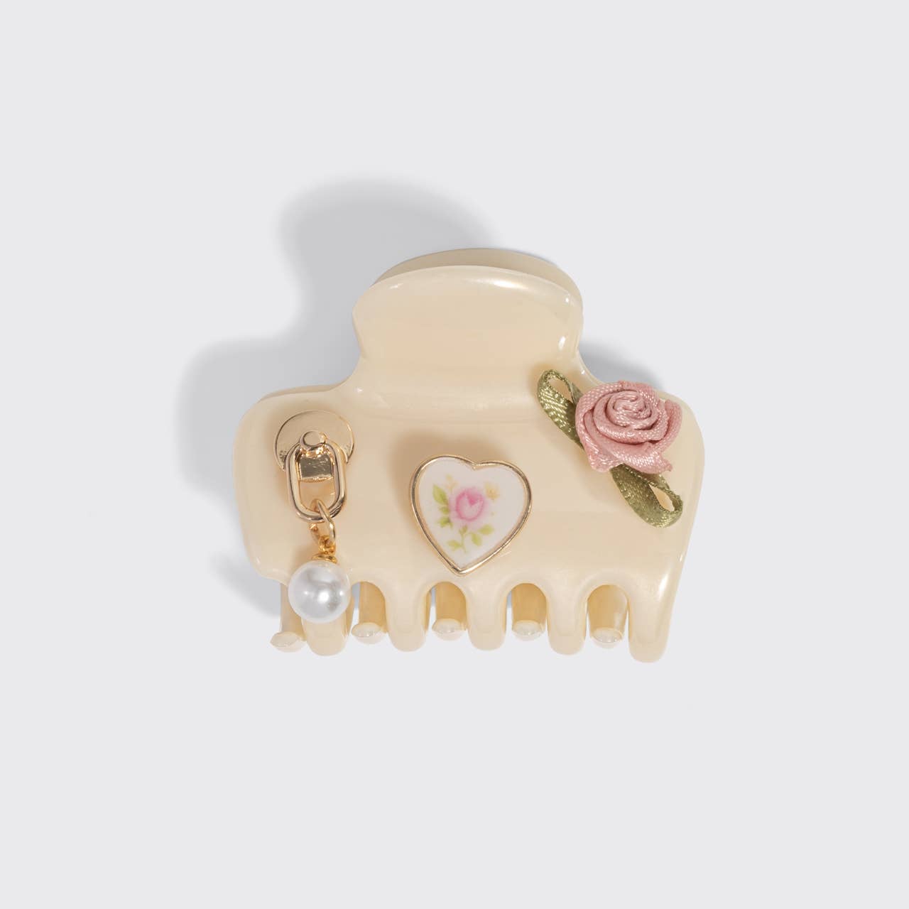 KitschPop Cloud Clip 7pc Set Vintage - Pearlized Cream