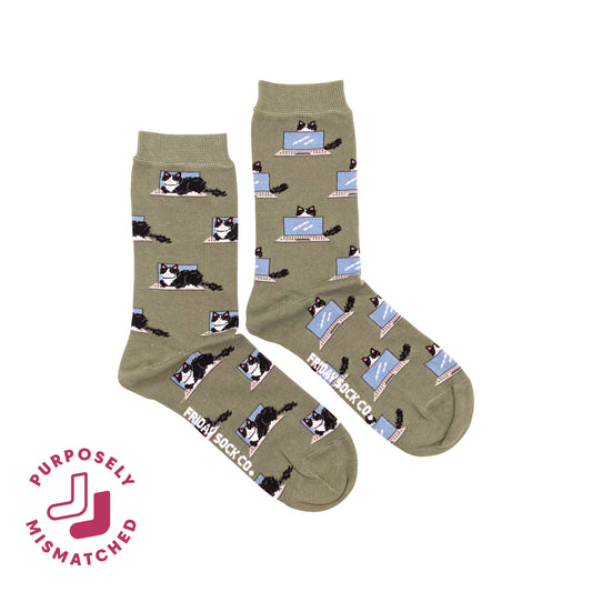 Women's Fluffy Cat Socks