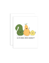 Load image into Gallery viewer, Omgourd You&#39;re Engaged - Engagement/Wedding Greeting Card
