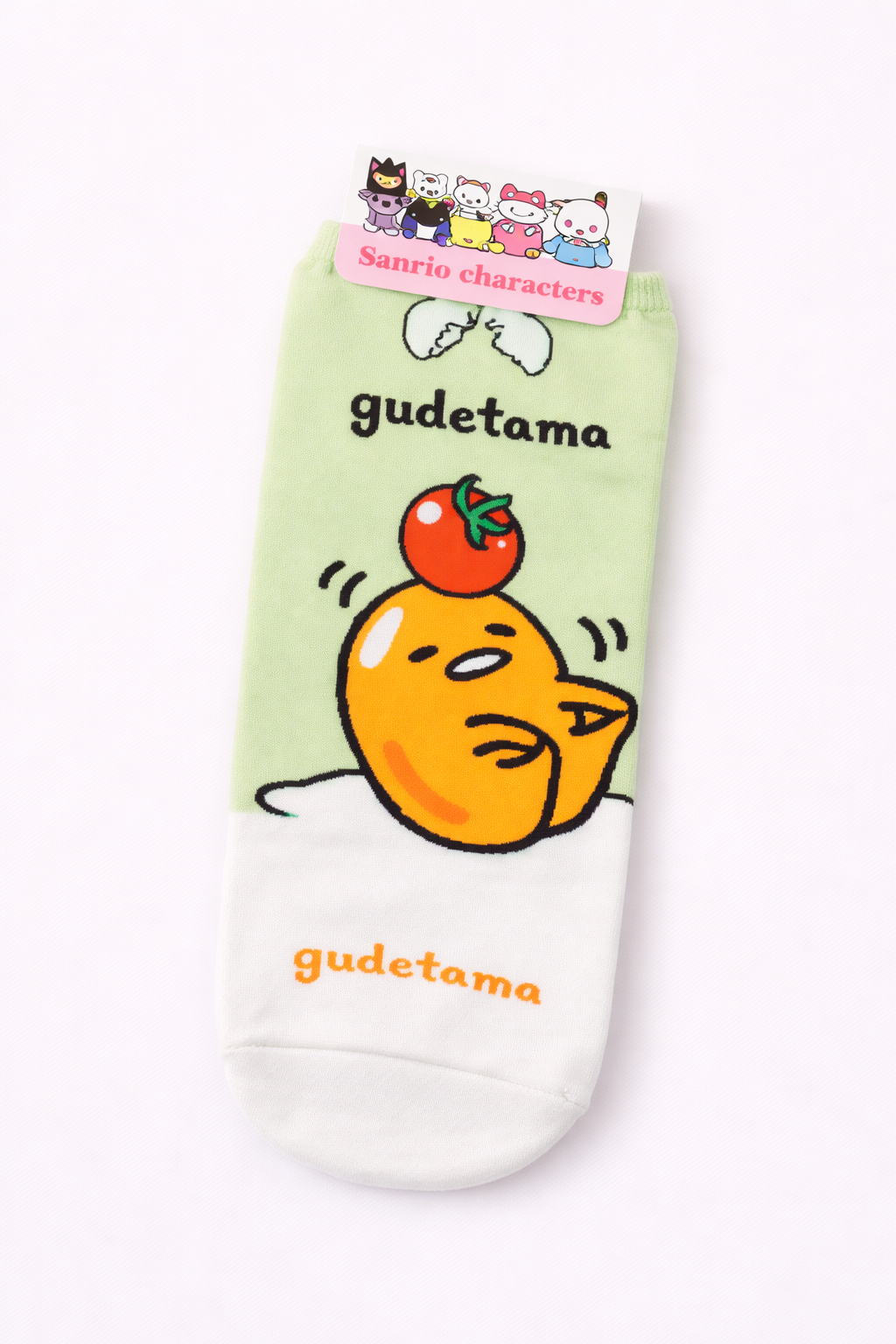 Sanrio Cotton Sneakers Happy Vibes ankle Cotton Socks