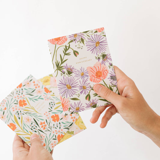 Poppy Anniversary Card