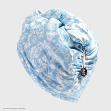 Load image into Gallery viewer, Kitsch x Bridgerton Satin Wrapped Hair Towel / Toile De
