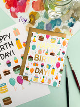 Load image into Gallery viewer, Birthday Things Birthday Card *Foil Stamped*
