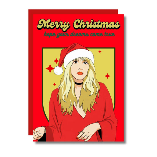 Merry Christmas Hope Your Dreams Come True A6 Card
