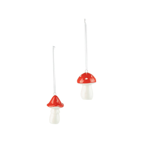 Ceramic mushroom Ornaments - Front & Company: Gift Store