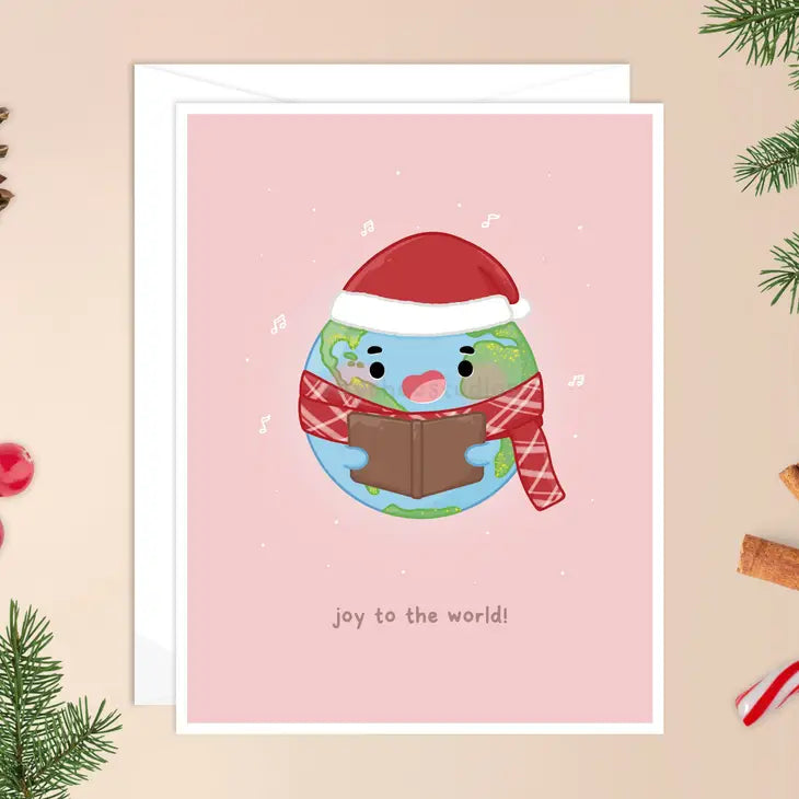 Joy To the World Christmas Card