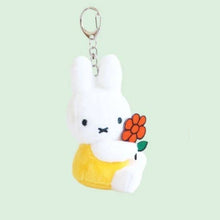 Load image into Gallery viewer, Miffy &amp; Friends with Flower Plush Key Chain bag Charm
