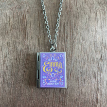 Load image into Gallery viewer, Book Locket Emma - Lilac Filagree
