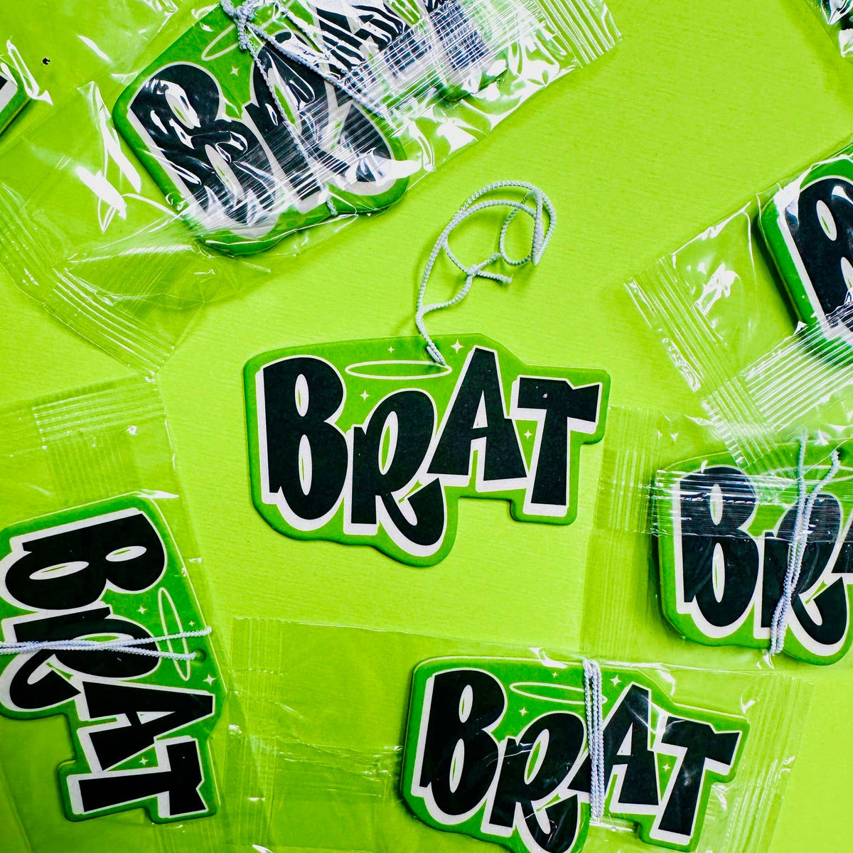 Green Pop Girl Air Freshener
