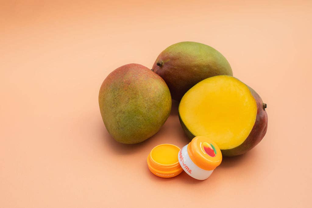 Sweetums Mango Flavored Lip Gloss with mirror and applicator