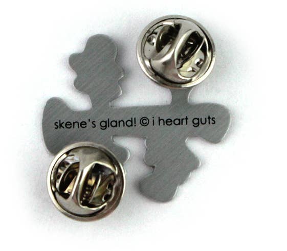 Skene's Gland Lapel Pin - Gland of the Ladies