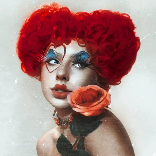 Cos Wig Red Queen Wig