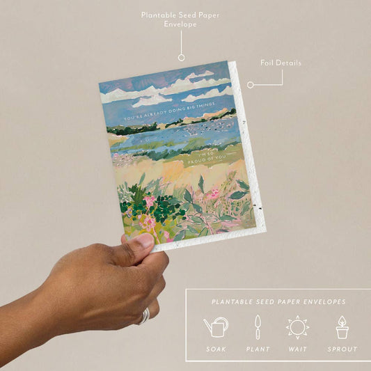 Raspberry Fields - Encouragement Card