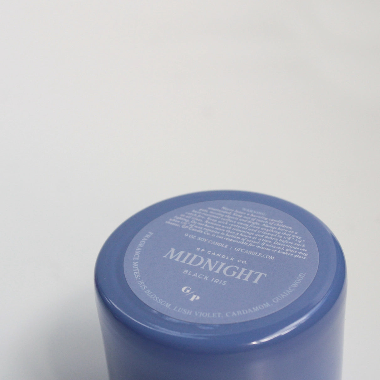 Midnight 9 oz. Hue Candle (Black Iris)