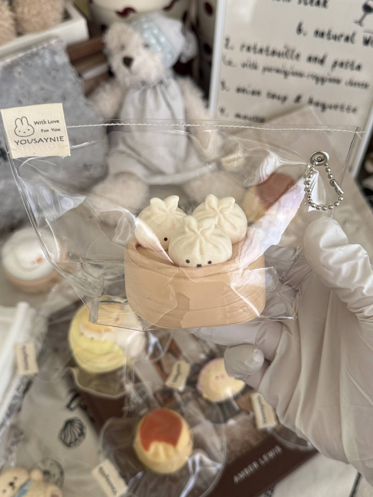 Box of Miffy Soup Dumplings Taba Squishy Toy cute bunny dumpling squishy soft stress relief collectible YouSay Thick Cream Texture