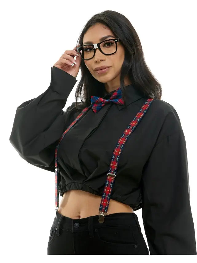 Red Plaid Nerd Kit