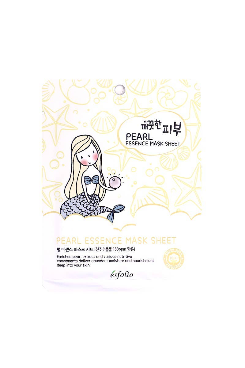 Esfolio ESMPPUPEAL Pearl Essence Facial Mask Sheet